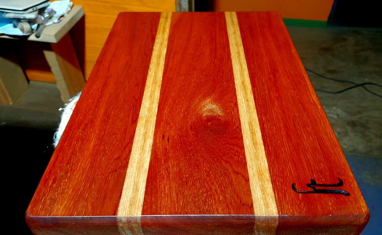 Tabla Chef Block (End Grain) — Roble, Coigüe y Mañío Seleccionados